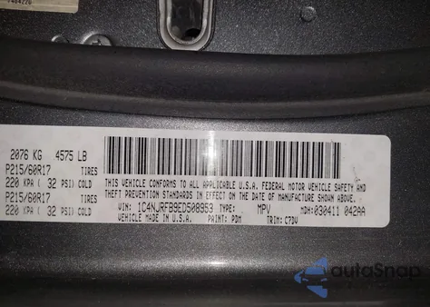 2014 Jeep Patriot Latitude z USA, uszkodzony, nr VIN 1C4NJRFB9ED508953